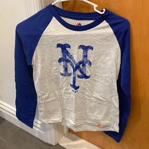 Majestic NY Mets long sleeve shirt